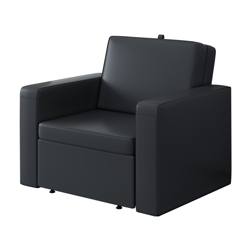 中伟办公沙发简约可躺沙发可折叠会客沙发商务办公室沙发单人位