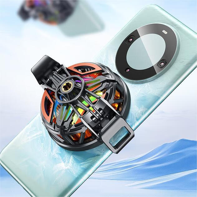 手机散热器GT31半导体结冰制冷直播降温磁吸背夹 GT31结冰款(配带直播螺母夹子