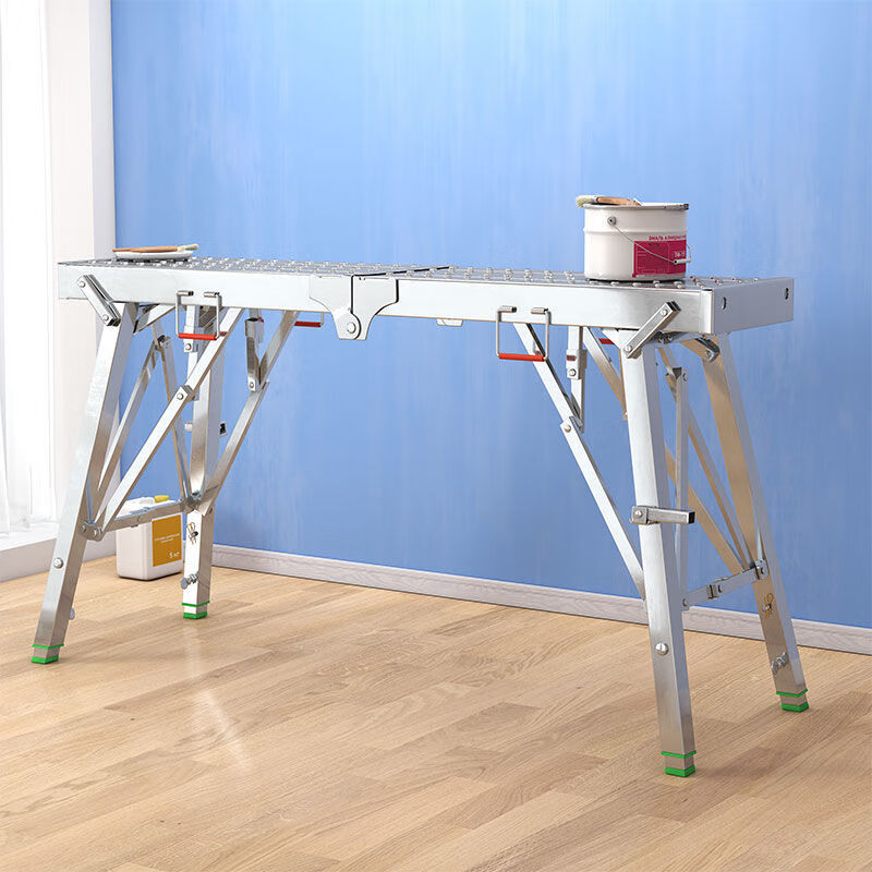 工匠概念 多功能折叠工程梯升降多档可调室内装修刮腻子脚手架加厚