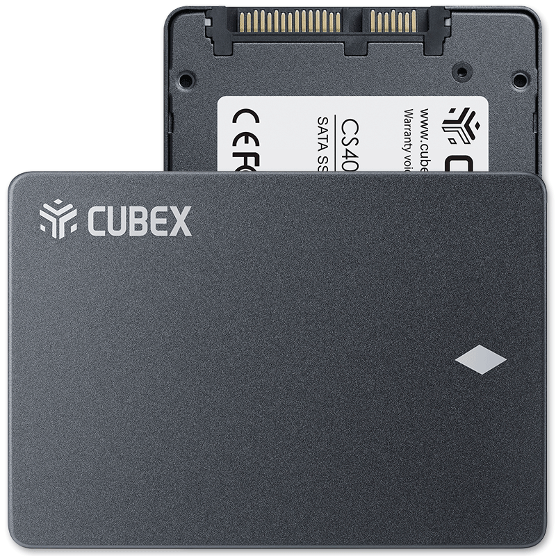 CUBEXSTOR 速柏SSD固态硬盘2.5英寸sata3.0接口官方笔记本台式电脑存储高速读写 CS500 960G（TLC颗粒）
