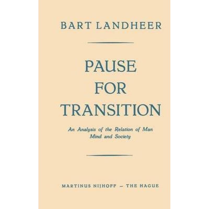 预订 Pause for Transition: An Analysis of the Rel...