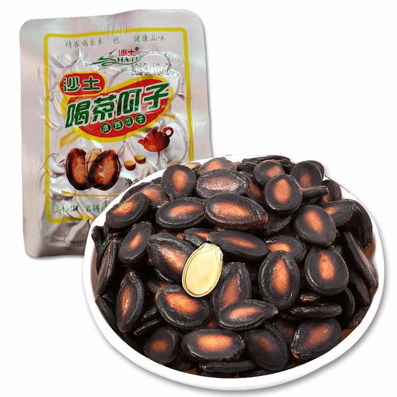 沙土 喝茶瓜子5斤瓜子独立小包装 五香湿西瓜子坚果炒货休闲零食 喝茶