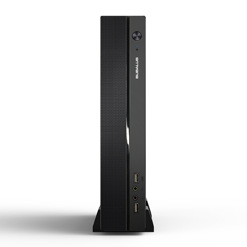 大水牛（BUBALUS）S0208 Mini台式电脑主机机箱加电源套装（带250W电源/支持M-ATX主板/迷你商务桌面办公）