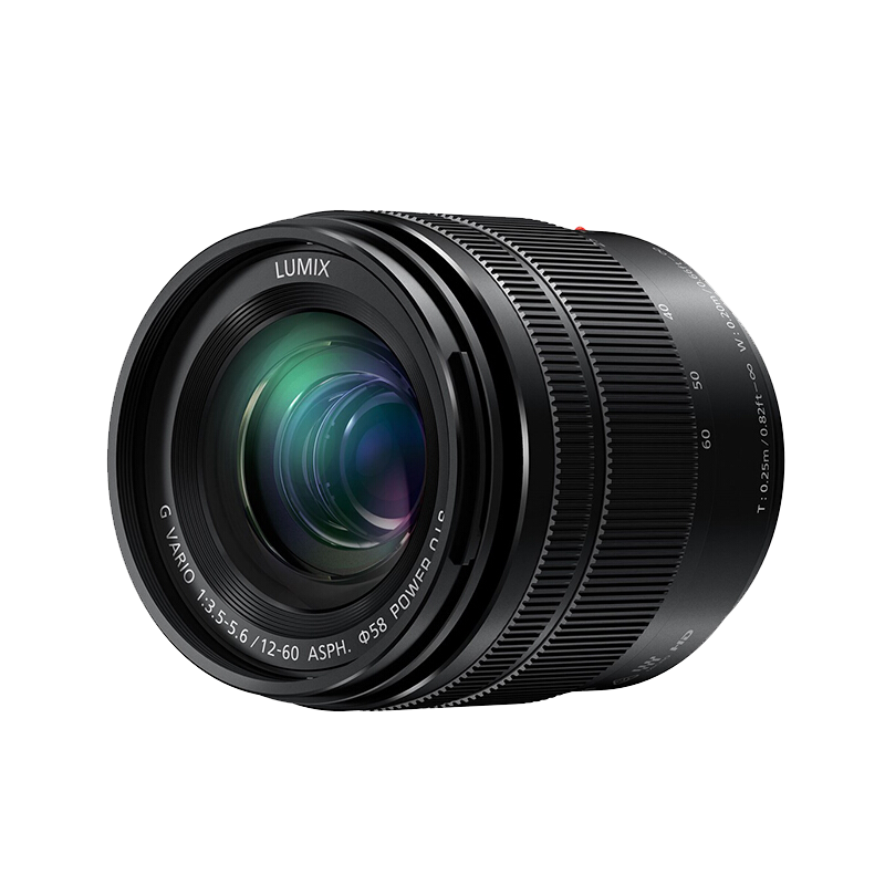 松下（Panasonic）12-60mm F3.5-5.6 M4/3微单相机标准变焦镜头(H-FS12060）等效24-120mm风光 人像 街拍