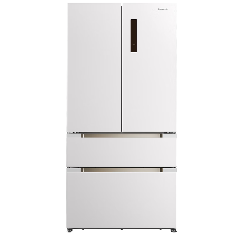 PLUS会员：Panasonic 松下573 大海豹PLUS 法式多门冰箱 NR-JW57TMB-W   573升