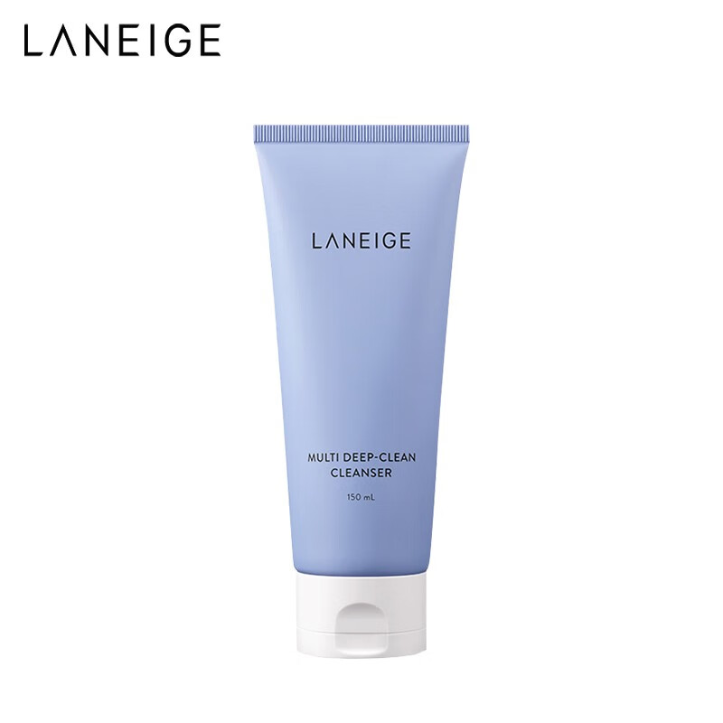 兰芝（LANEIGE）洗面奶4合1卸妆洁面乳150ml ( 去角质 温和深层清洁)礼物送女友