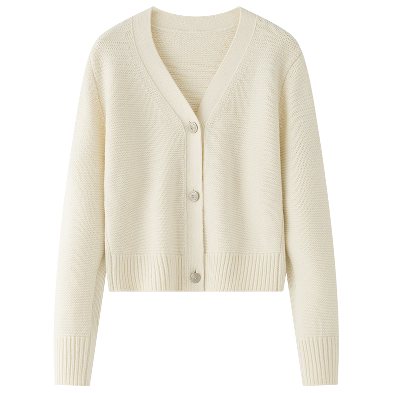 ��˼��������V��ë��֯��Ů2024��װ�¿���������翪���������� ��֬�� M 116.95Ԫ