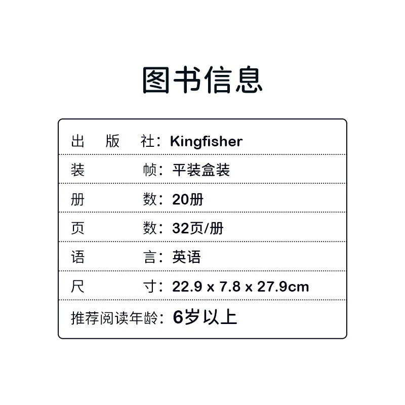 英文原版绘本 十万个为什么 大开本20册  I Wonder Why 少儿百科全书 儿童科普读物 英语课外训练阅读图画书 扫码听音频 6-12岁