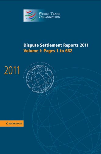 预订 Dispute Settlement Reports 2011