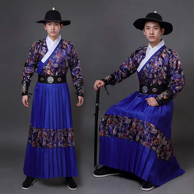 月柏吟飞鱼服汉服古装明制汉服男飞鱼服锦衣卫绣春刀