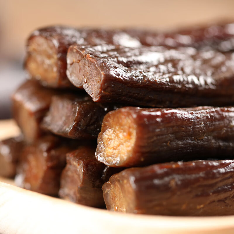 禾澹牛肉干内蒙古特产手撕风干牛肉零食牛肉干 原味 500g