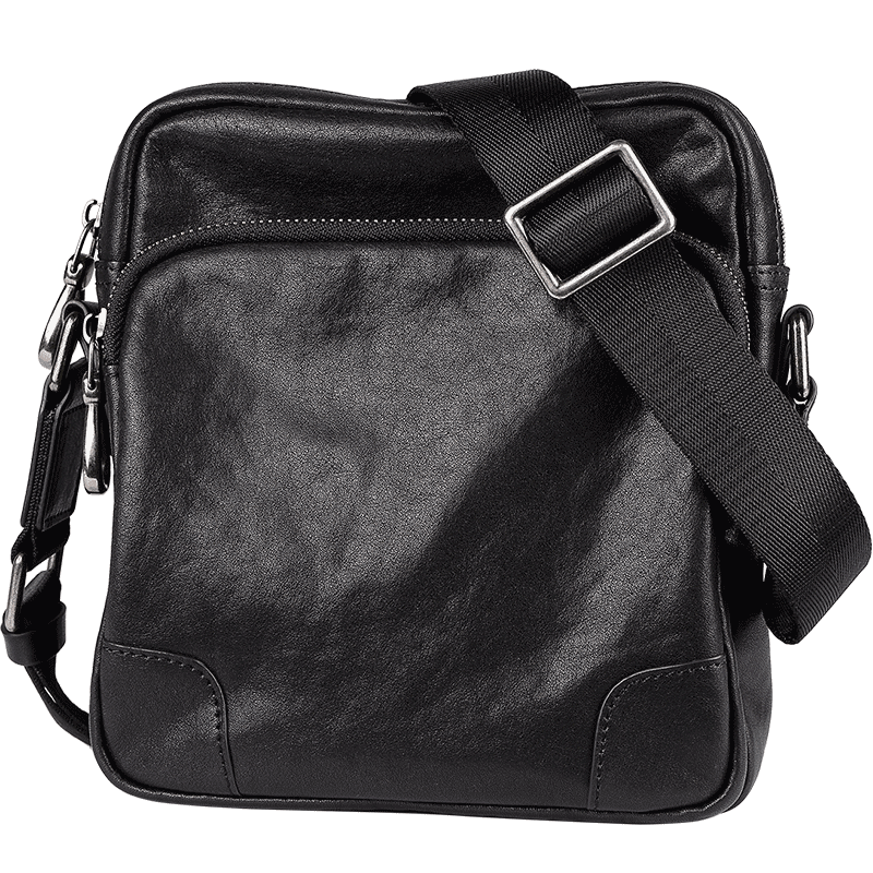 帕宾单肩包男迷你小包PB2373黑色走势图及评测推荐|单肩斜挎包价格行情走势图