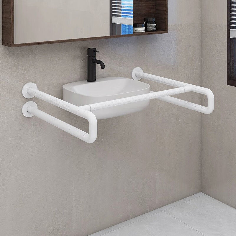 洗手盆扶手-无腿-白色