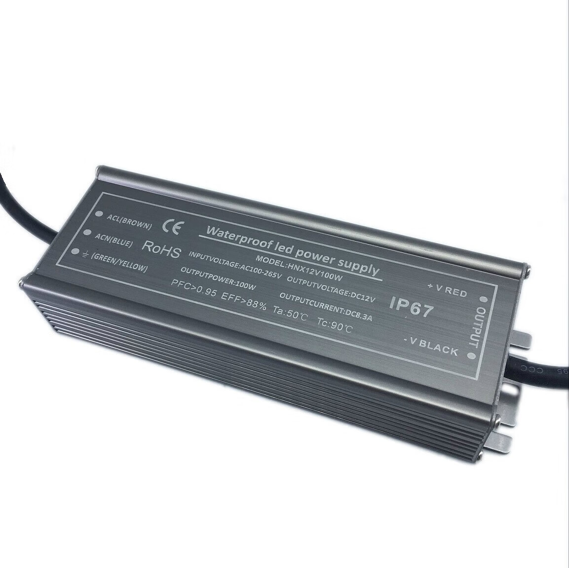 12v24v300w可控硅调光电源0-10v电位器调光灯条驱 12v3000w