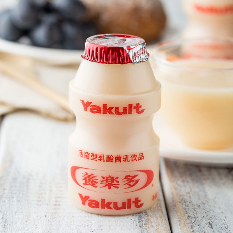 香港益力多酸奶活性乳酸菌饮品100ml 益生菌奶当日超市购买 3排