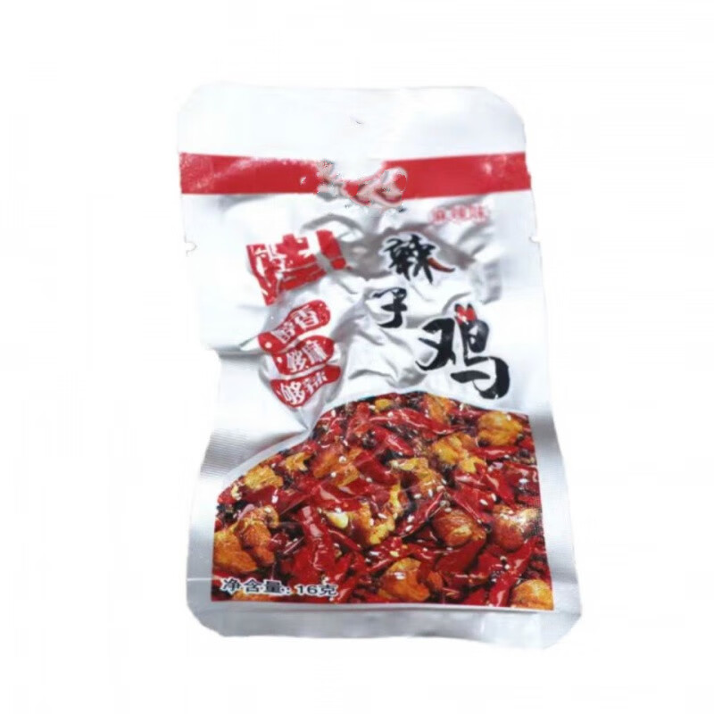 贝棋禾辣子鸡 麻辣鸡肉零食重庆辣子鸡丁下饭菜真空包装麻辣零食 10包