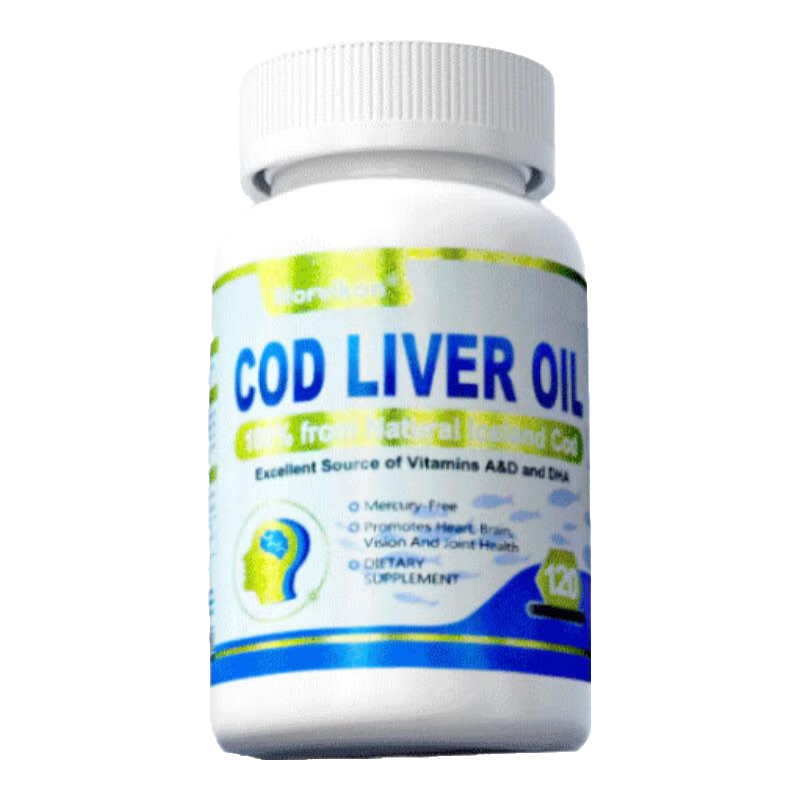 norvikonNorvikon深海鱼油软胶囊降血脂甘油三酯搭DHA鱼肝油中老年成人 一瓶装】高纯易吸收 助力心脑眼