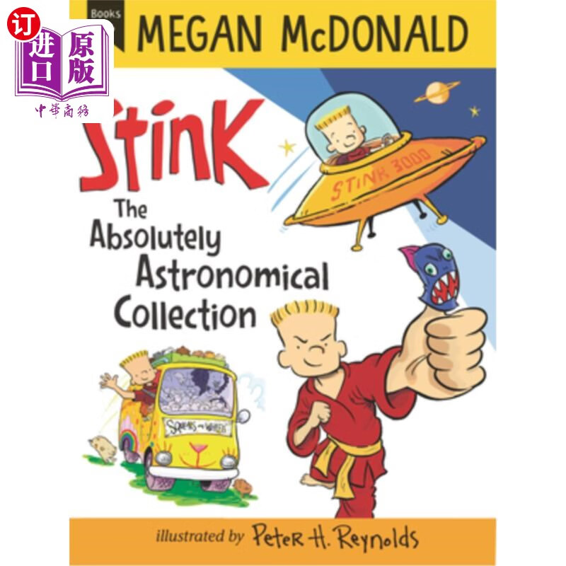 海外直订stink: the absolutely astronomical collection, books 4-6