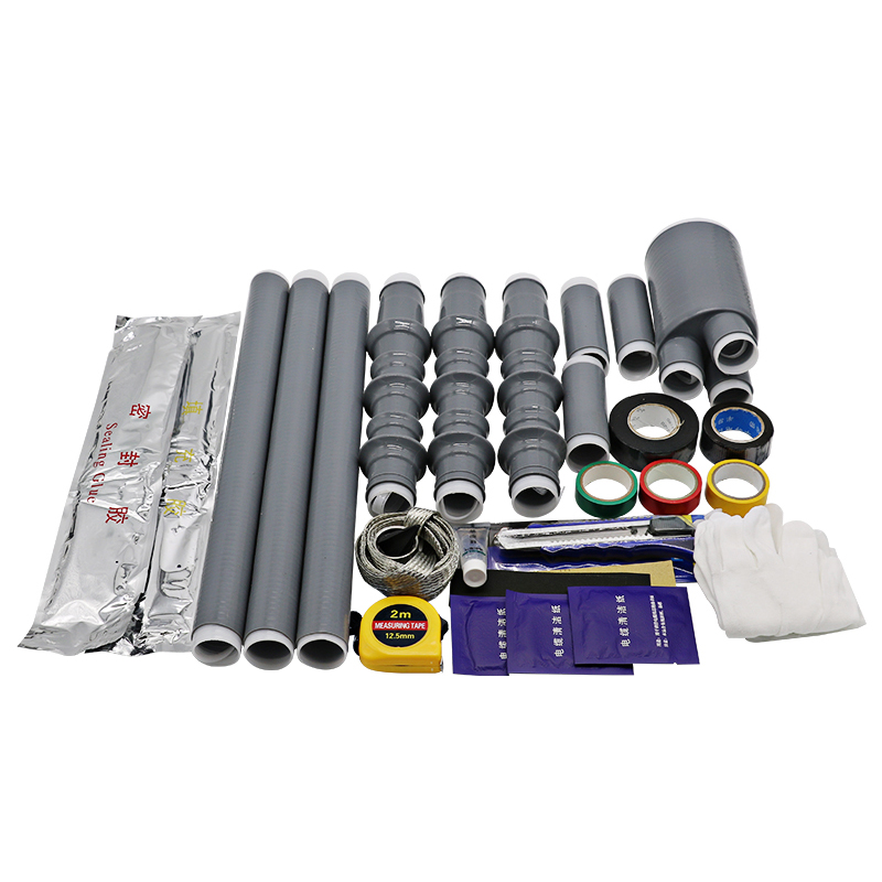 蒲恋冷缩电缆终端头10kv户外单三芯指套管电力附件高压电缆头冷缩直管