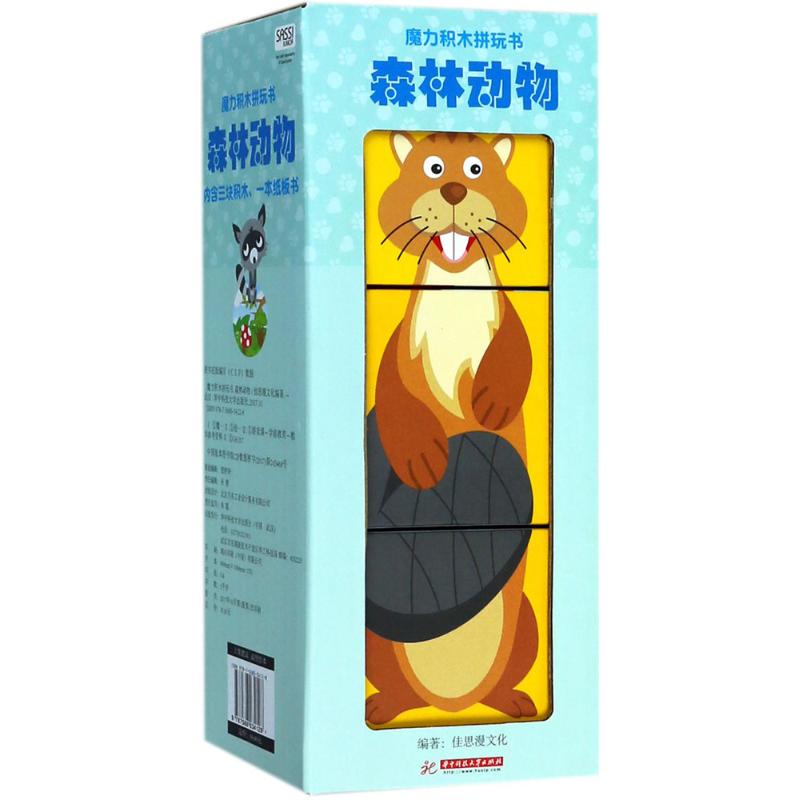 魔力积木拼玩书