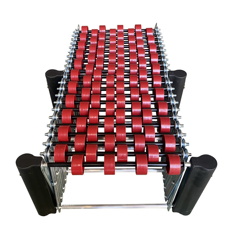 联能卸货神器滑梯无动力福来轮输送机可伸缩式转弯升降装卸车搬运神器