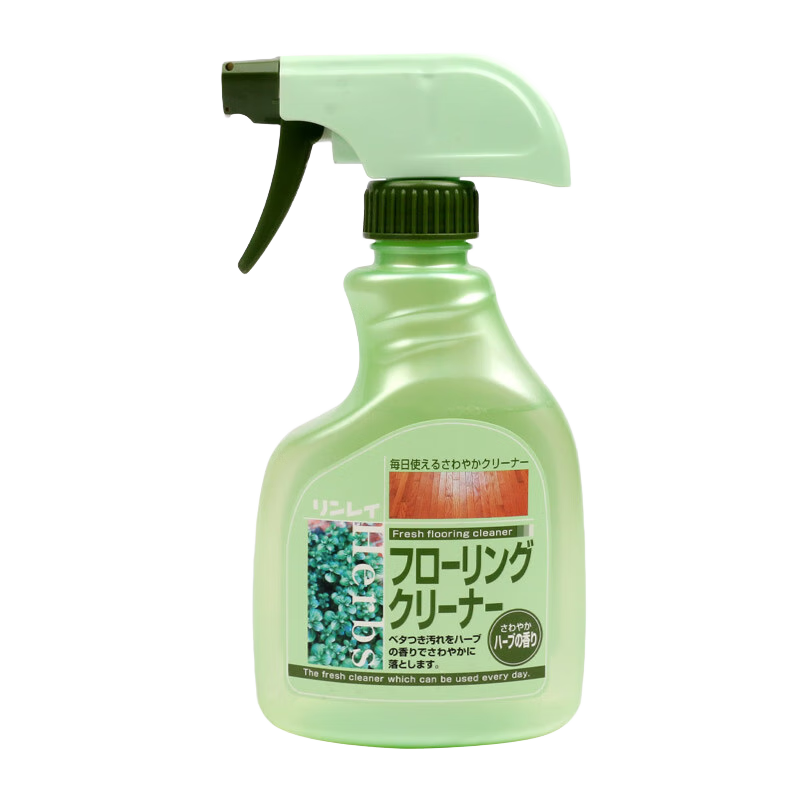 林丽进口木地板清洁剂 家用实木速干无水渍养护保养强力清洁无脚印 400ml 1瓶