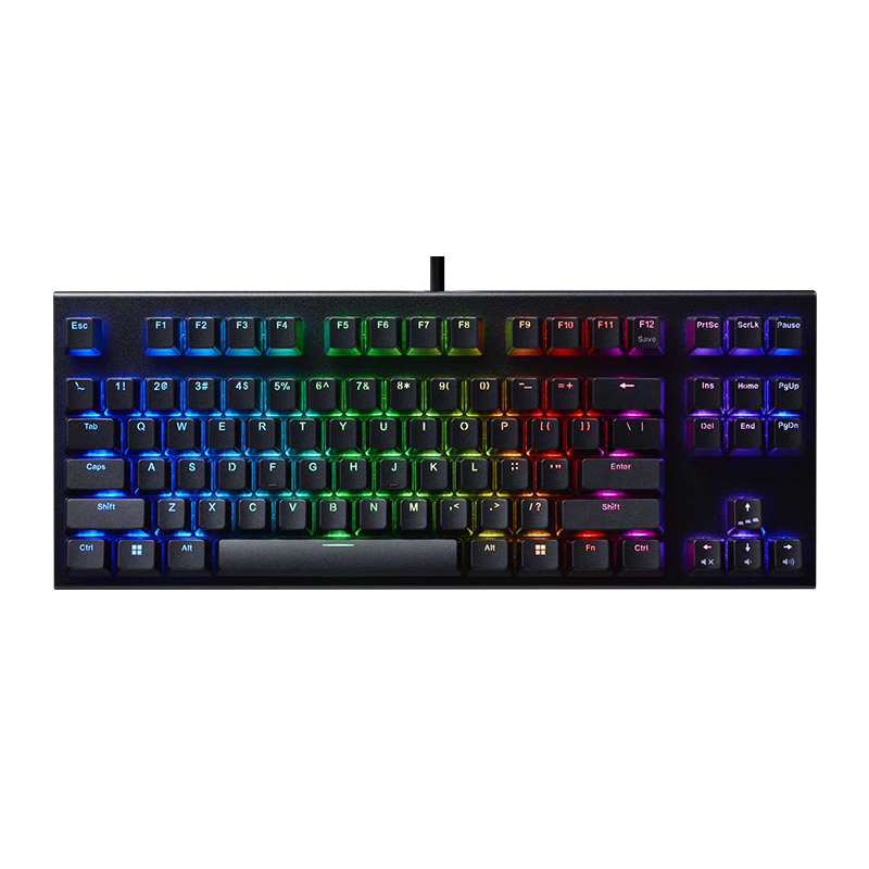 RealForce GX1  RGB版有线87键 静电容键盘 游戏竞技 GX1版87键黑色全键45g键压