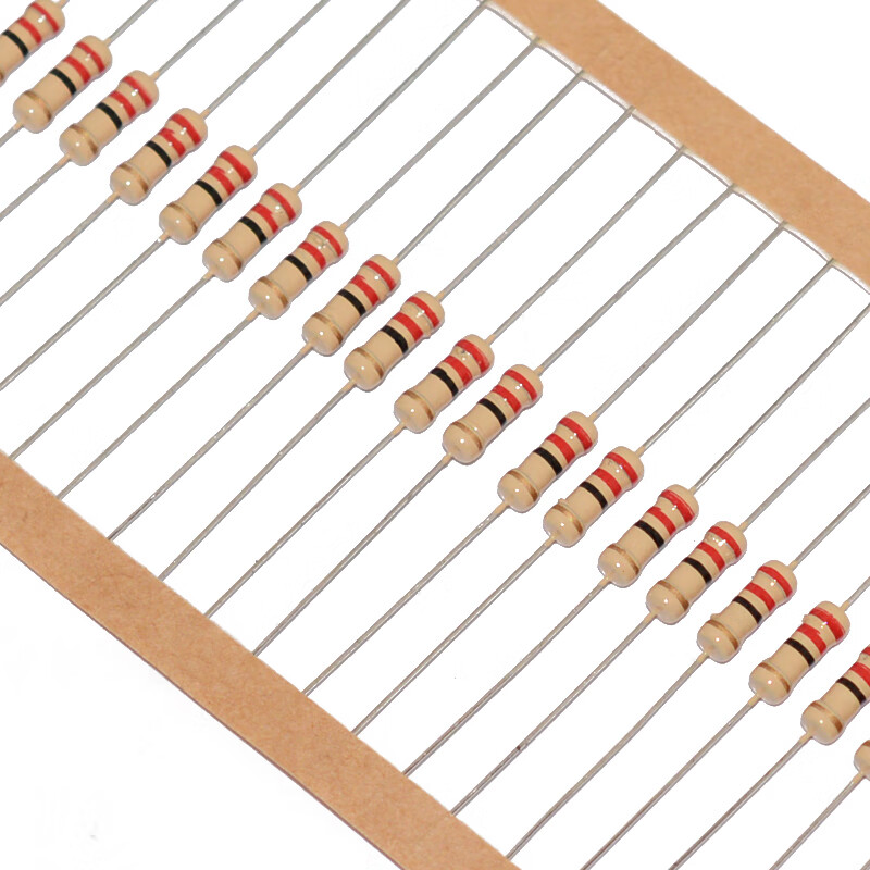 哩嗹啰嗹碳膜色环电阻器欧姆 0.47欧(100只)