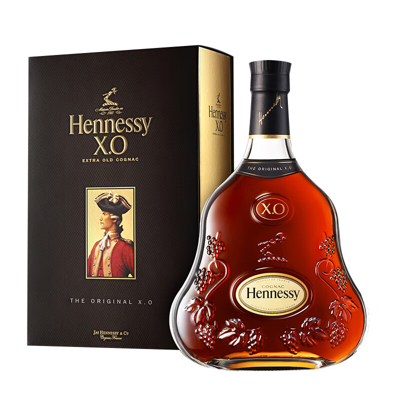 京东百亿补贴,plus会员:轩尼诗(hennessy)轩尼诗xo  白兰地干邑酒