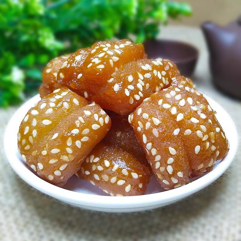 维莱瑞山东特产蜜三刀老式油果子传统手工糕点蜜麻条繁花现做现发4斤