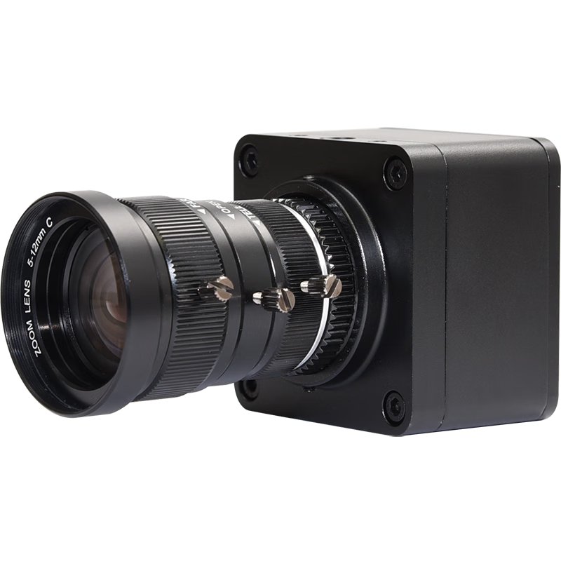魔客仕4K高清USB工业摄像头图像视觉识别相机免驱动产品检测3840*2160高分辨率网络教学直播 5-12MM变焦低畸变