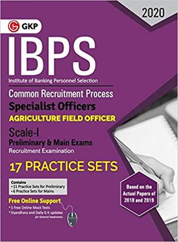 预订ibps 2020: specialist officers - agriculture field officer