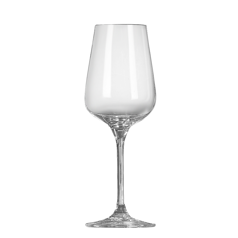 维诺卡夫（Vinocave）无铅水晶玻璃红酒杯家用白葡萄酒高脚杯350ml6只装