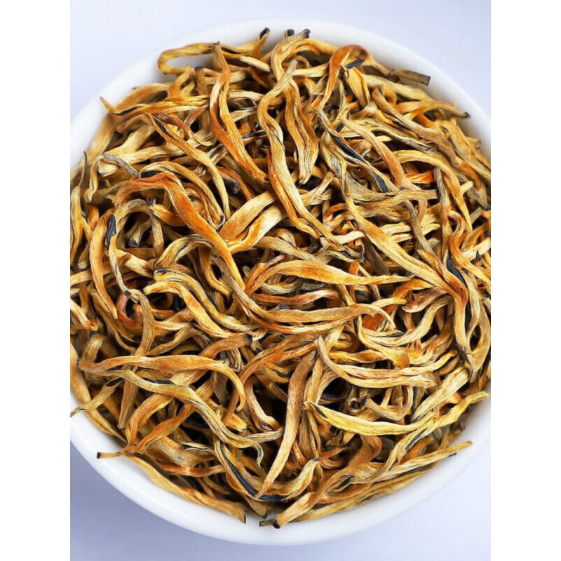 岩亥茶礼2023年新茶云南滇红金丝金芽密香薯香芽尖黄芽正宗袋装鉴装