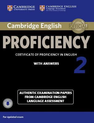 预订 cambridge english proficiency 2 students book with answers
