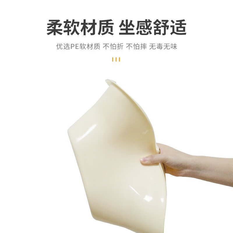 千玺坐浴盆男术后肛周泡药清洗私处熏蒸洗屁股老人免蹲坐浴器马桶盆 软材质女士坐浴盆