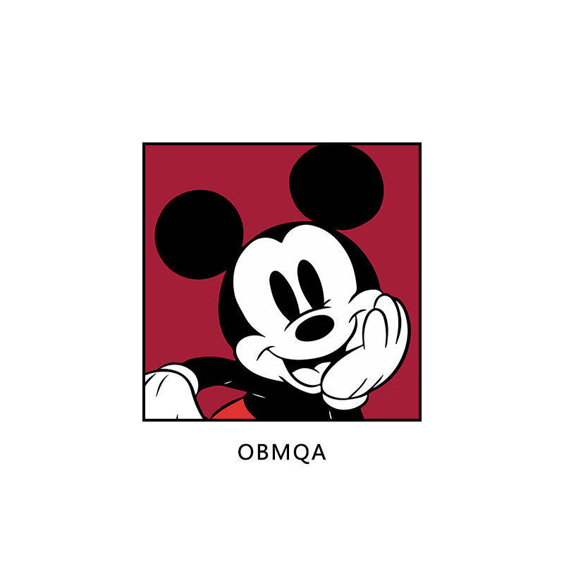 宛凝迪士尼米奇老鼠米妮装饰画男孩女孩儿童房挂画卧室床头潮流壁画 1