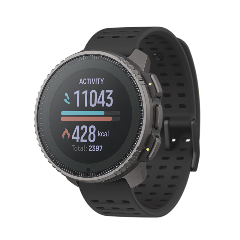 颂拓（SUUNTO）Vertical户外运动手表双频GPS定位心率血氧跑步防水智能腕表越野 钛合金灰色+晒图有礼