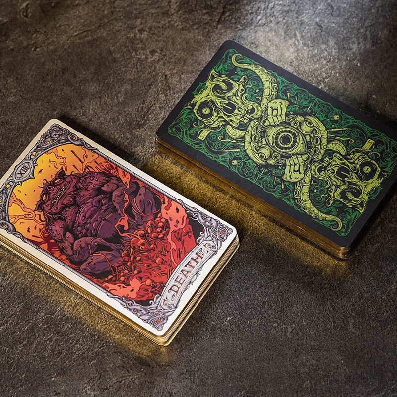 塔罗牌克苏鲁神话《旧日低语》塔罗牌国产原创收藏克苏鲁主题收藏桌面