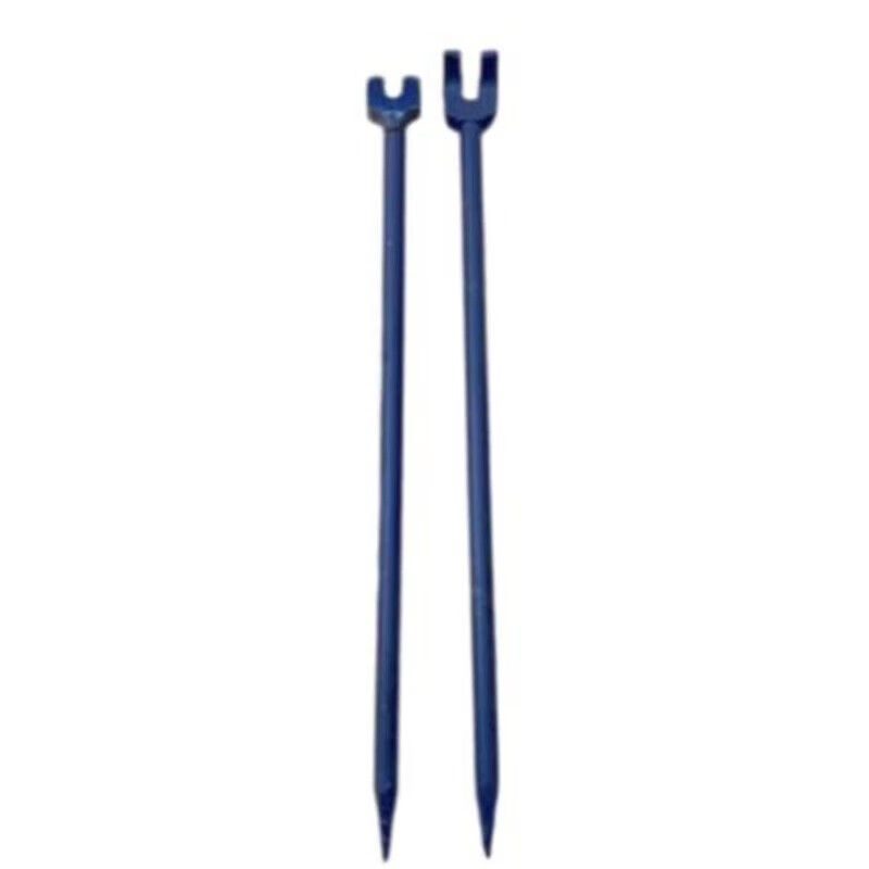 a.k羊角撬棍 铁路矿山专用道钉起 道轨钢 -1.5m开口撬棍工地撬杠 1m