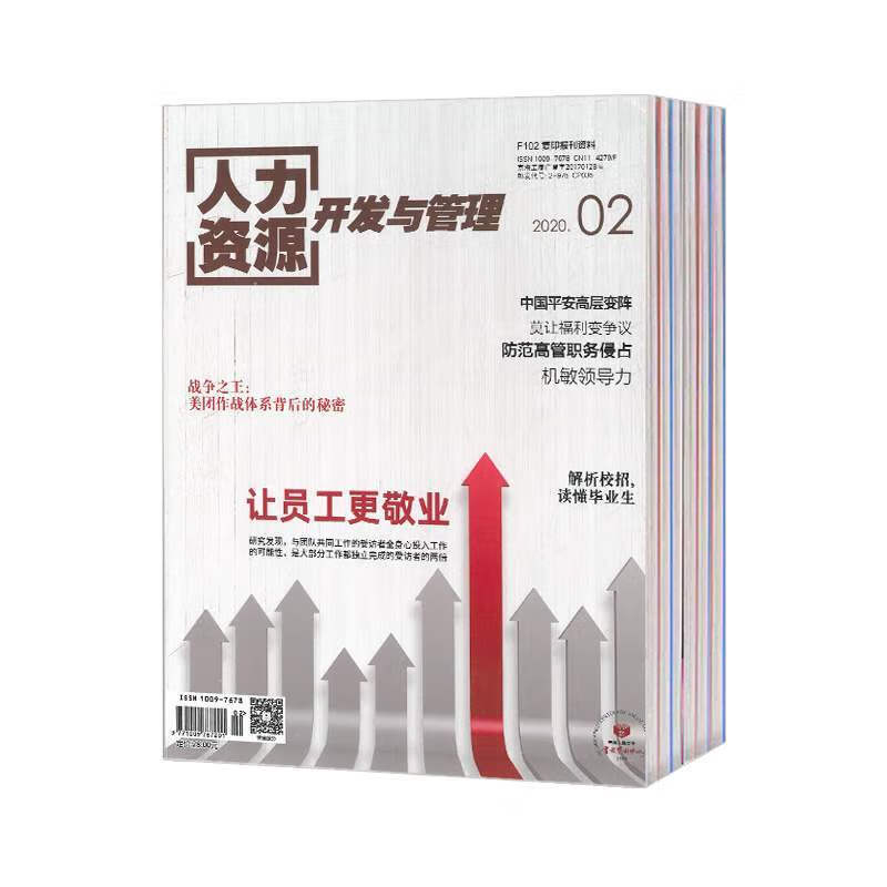 【2024年订阅】人力资源开发与管理(f102):复印报刊资料杂志1月起