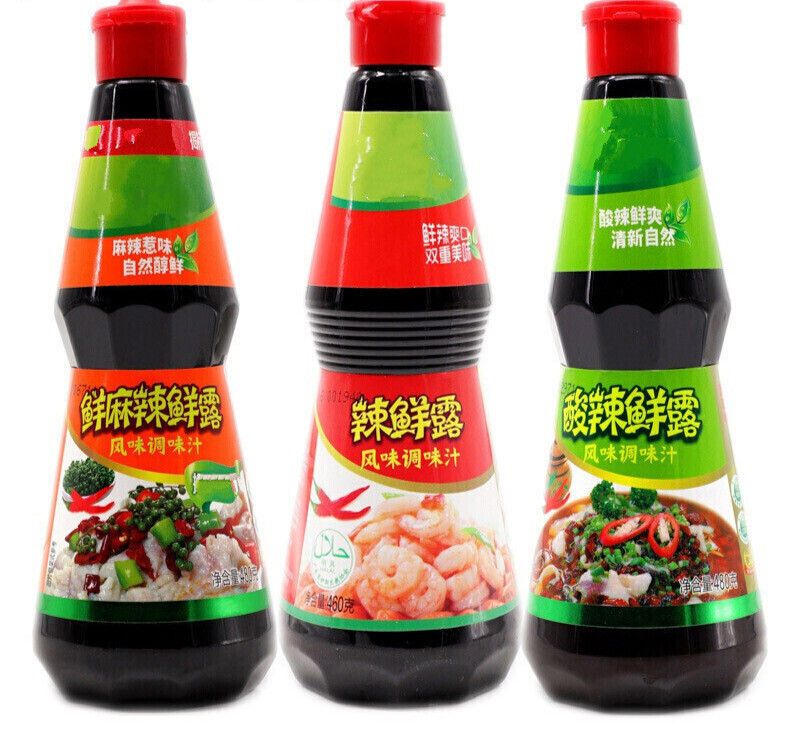 凤球唛辣鲜露460g鲜麻辣鲜露 480g酸辣鲜露鲜香麻辣