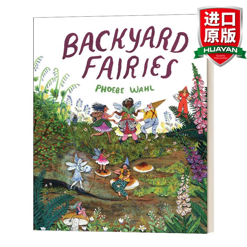 Backyard Fairies 英文原版 后院的仙女 精装 英文版 进口英语原版书籍