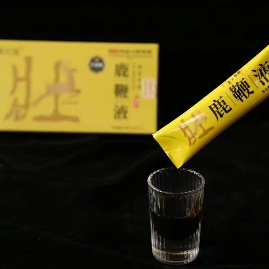 鹿天滋鹿鞭液梅花鹿鞭10克*5袋鹿筋鹿尾人参牡蛎粉男科用药重振雄风礼物 六盒(服用一个月) 鹿鞭、鹿筋、人参等
