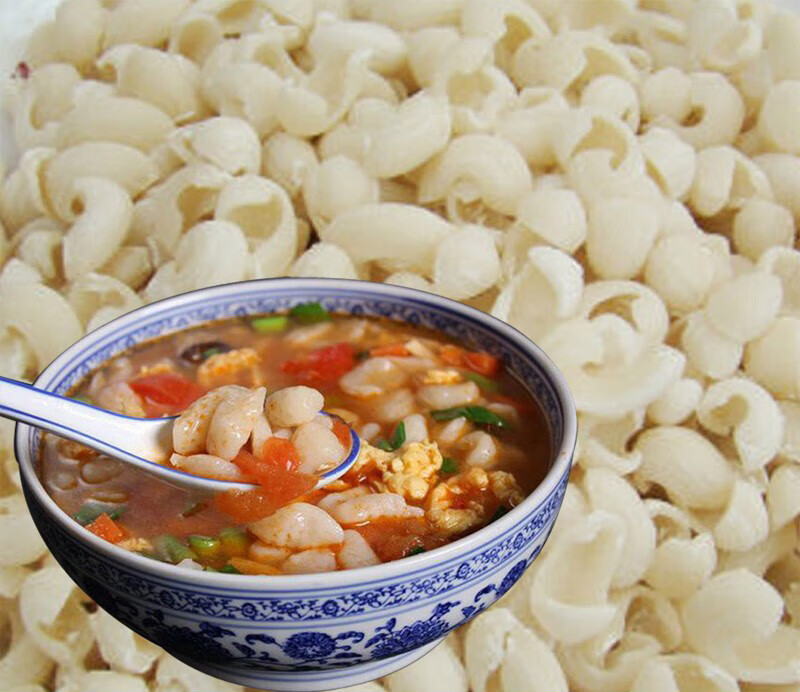 十里馋 麻食面 陕西烩麻食 美味麻什子猫耳朵面传统小吃食品面食包装