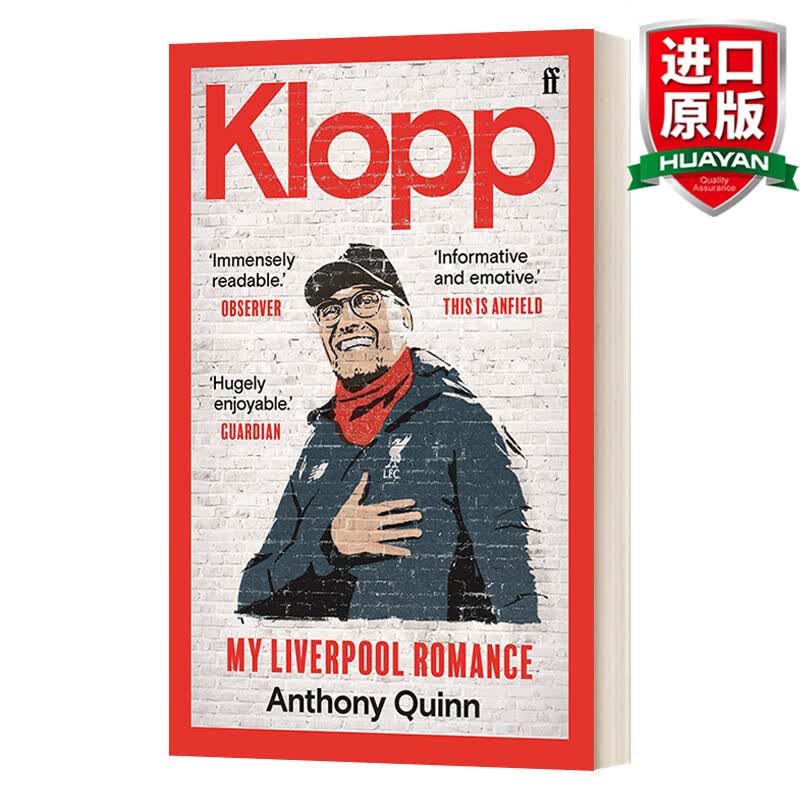 Klopp 英文原版 尤尔根·克洛普传记 我的浪漫利物浦生涯 英文版 进口英语原版书籍