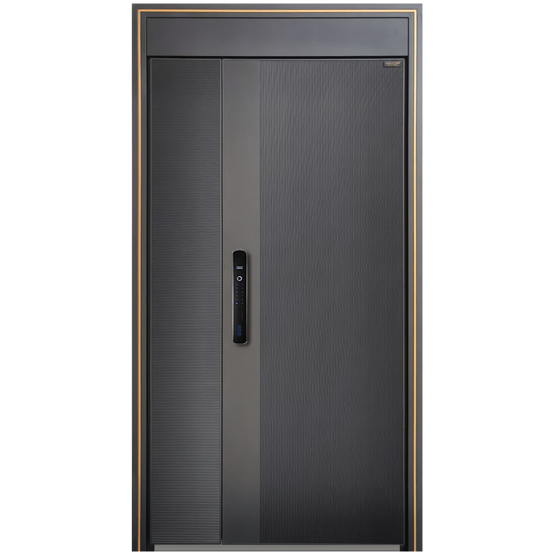 樓龍精雕鑄鋁門(mén)甲級(jí)防盜門(mén)入戶門(mén)進(jìn)戶安全門(mén)別墅庭院對(duì)開(kāi)子母大門(mén)琴酒 子母門(mén)-4㎜精雕鑄鋁(平米價(jià))