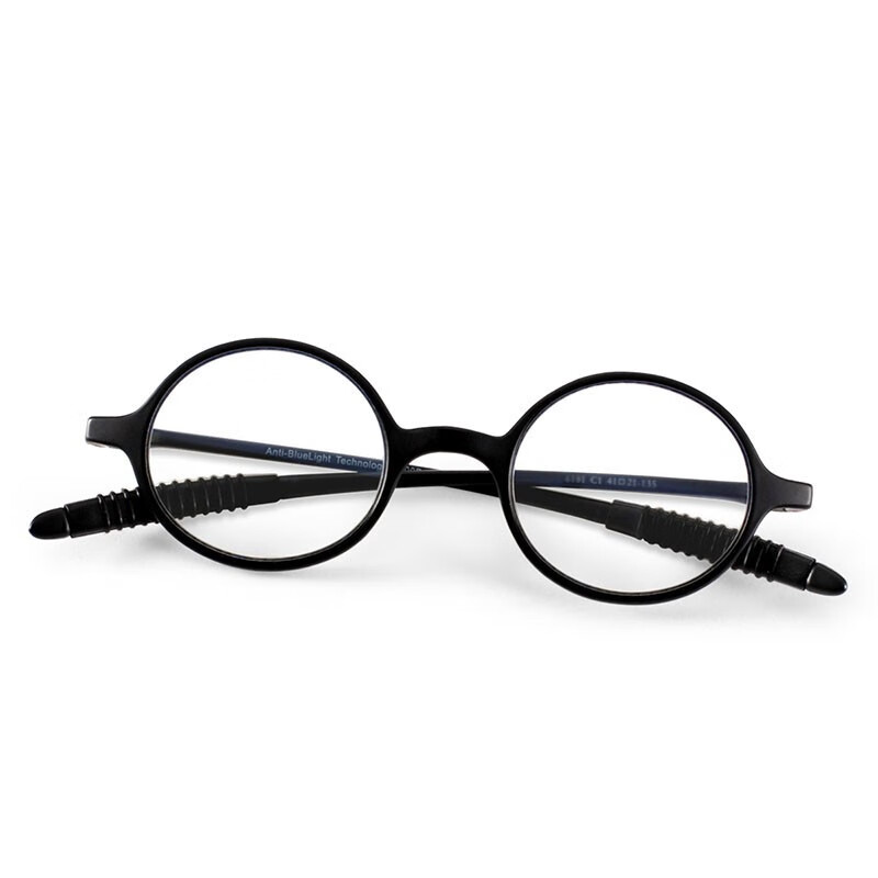 美国之宝（ZIPPO）眼镜男女通用 花镜老光镜 超轻TR舒适镜架 加固铰链 防蓝光树脂镜片 黑色 200度 建议55-59岁