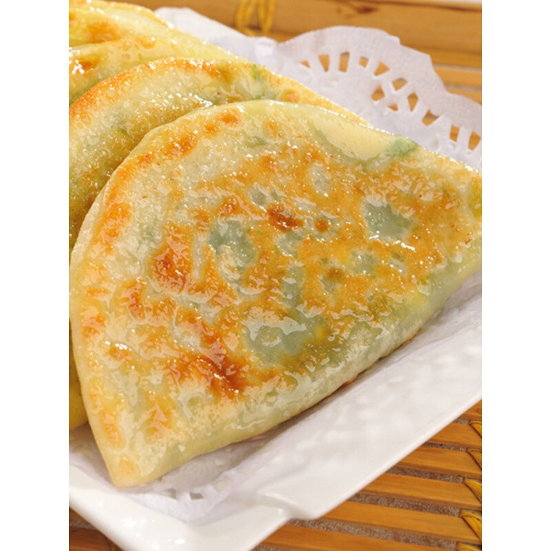 兜米呱 【jd优品】韭菜盒子半成品速冻商用加热即食鸡蛋手工韭菜饺子