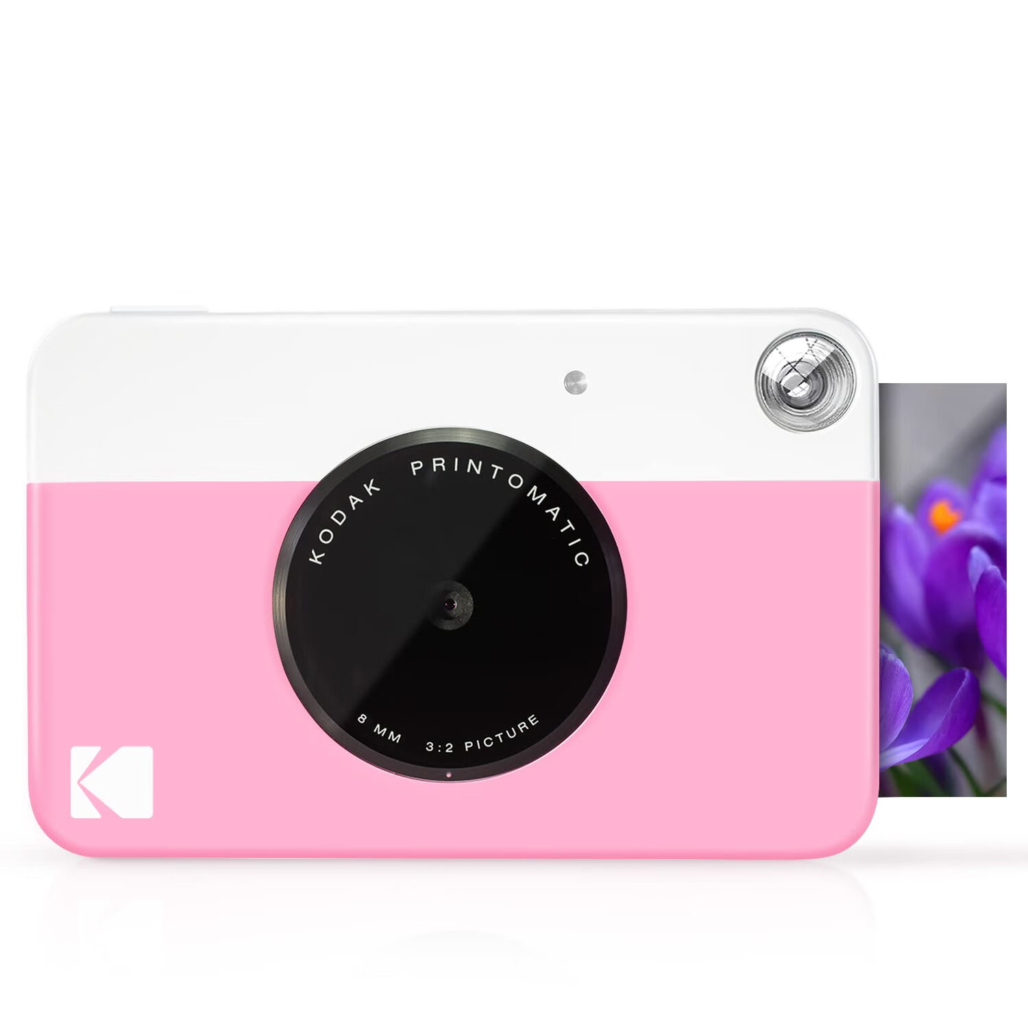 KODAK 柯达 即时数码相机 柯达 Printomatic 即时相机 内置闪光灯 粉色 包含相机机身和配件